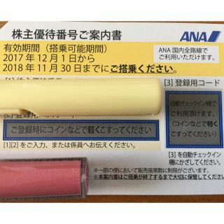 エーエヌエー(ゼンニッポンクウユ)(ANA(全日本空輸))のANA株主優待券(その他)