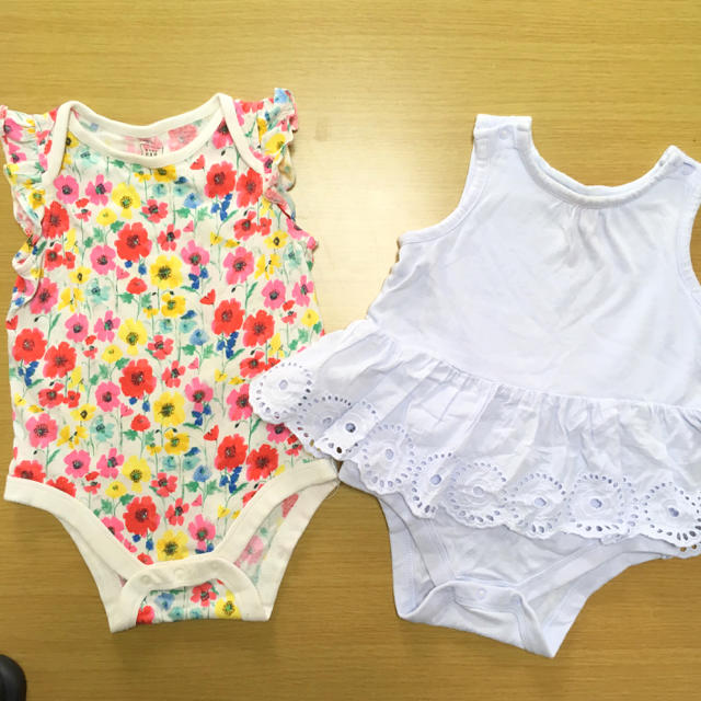 GAP Kids(ギャップキッズ)の🌼gap♡ロンパースset🌼 キッズ/ベビー/マタニティのベビー服(~85cm)(ロンパース)の商品写真