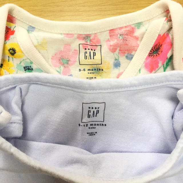 GAP Kids(ギャップキッズ)の🌼gap♡ロンパースset🌼 キッズ/ベビー/マタニティのベビー服(~85cm)(ロンパース)の商品写真