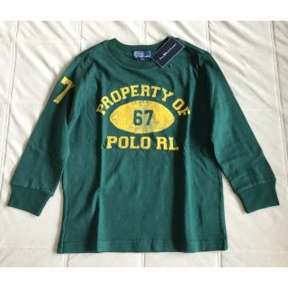 ポロラルフローレン(POLO RALPH LAUREN)の【新品】ポロラルフローレン 長袖カットソー１１０センチ(Tシャツ/カットソー)