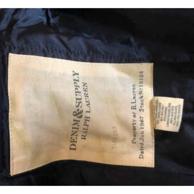 Denim & Supply Ralph Lauren(デニムアンドサプライラルフローレン)のトラフィック様専用 メンズのジャケット/アウター(ピーコート)の商品写真