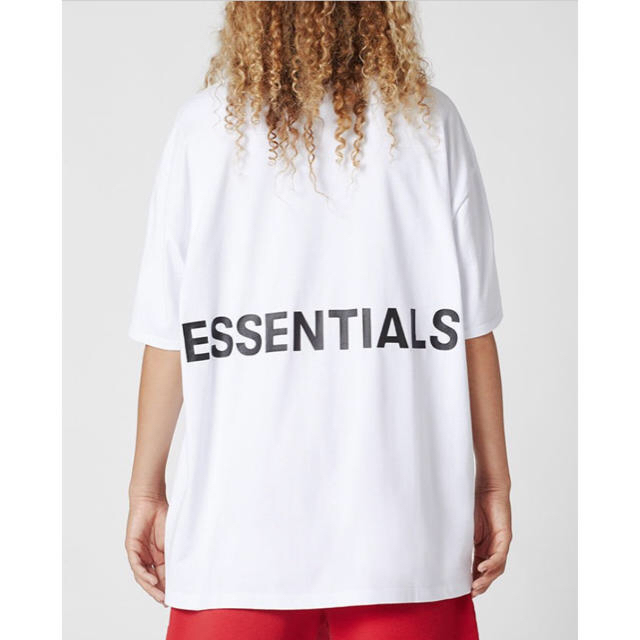 Sサイズ Essentials Boxy T-Shirt リフレクティブ