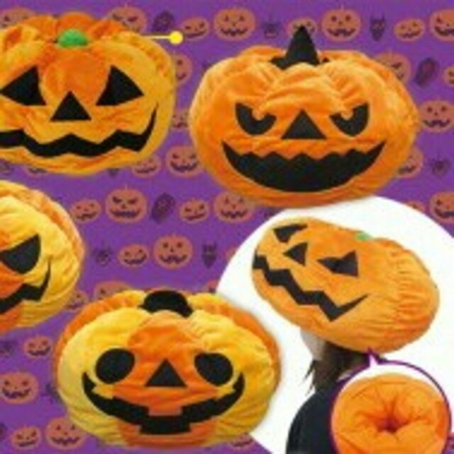 かぼちゃ かぶるクッション かぼちゃおばけ 帽子の通販 By Cafe Latte ラクマ