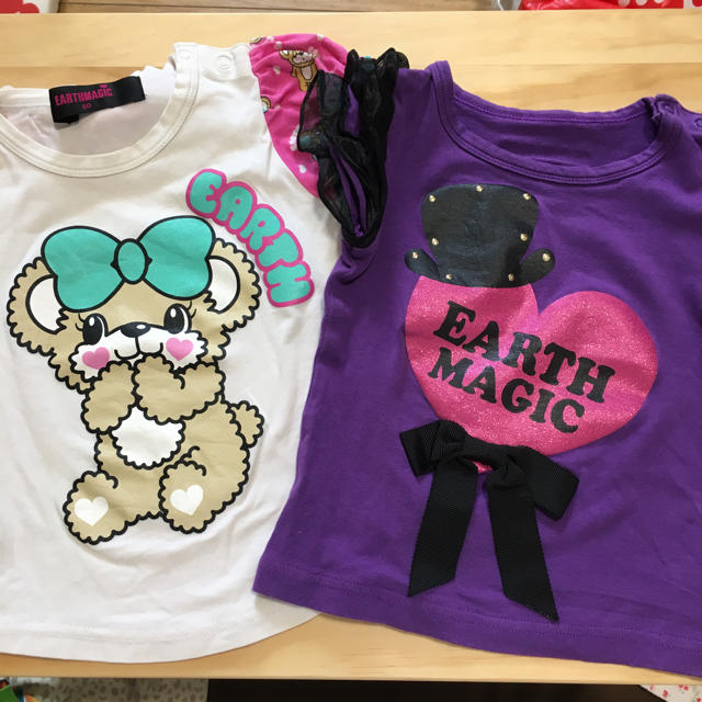 EARTHMAGIC(アースマジック)のEARTHMAGIC 80cm Tシャツ☆ キッズ/ベビー/マタニティのベビー服(~85cm)(Ｔシャツ)の商品写真