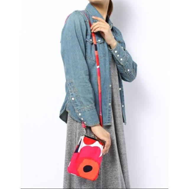 marimekko(マリメッコ)の新品  marimekko. マリメッコ　ポシェット　ショルダーバッグ レディースのバッグ(ショルダーバッグ)の商品写真