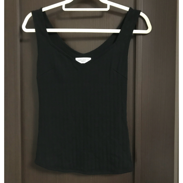 room306 CONTEMPORARY(ルームサンマルロクコンテンポラリー)のroom306★CottonVTankTops レディースのトップス(タンクトップ)の商品写真