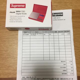 シュプリーム(Supreme)のSupreme AWS MAX-700 Digital Scale はかり(その他)