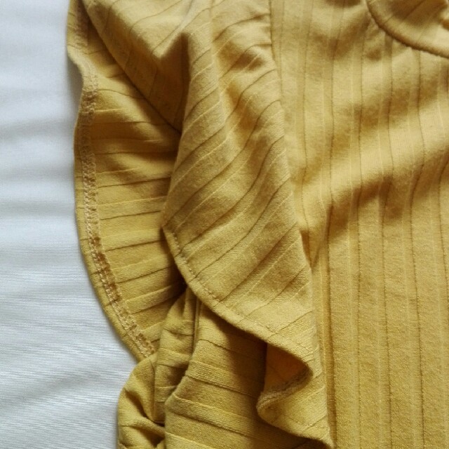 MIIA(ミーア)のMIiA 袖フリルトップス レディースのトップス(カットソー(半袖/袖なし))の商品写真