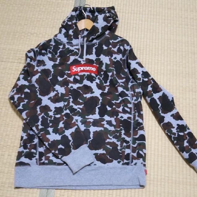 supreme ボックスロゴトレーナー