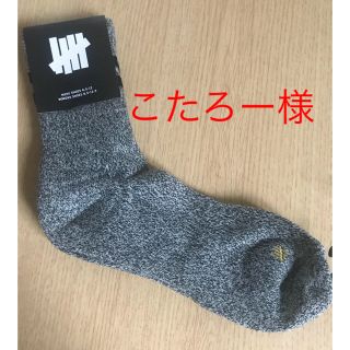 アンディフィーテッド(UNDEFEATED)のundefeated ハイソックス 靴下【新品未使用】(ソックス)