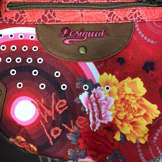 デシグアル(DESIGUAL)の中古 デシグアル  ショルダーバッグ 赤系(ショルダーバッグ)