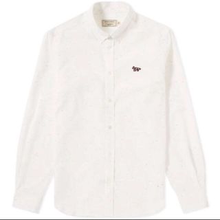 メゾンキツネ(MAISON KITSUNE')のメゾンキツネ fox embroidered シャツ(シャツ)