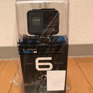 ゴープロ(GoPro)の【新品未開封】GoPro HERO6 BLACK CHDHX-601- FW(コンパクトデジタルカメラ)