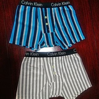 カルバンクライン(Calvin Klein)のカルバン・クラインの青色と白のグレーの2枚セット(その他)