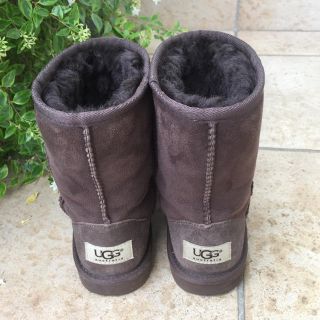 アグ(UGG)のUGG キッズムートンブーツ 19cm こげ茶(ブーツ)