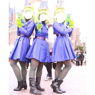 リトルグリーンメンコスプレ♡(コスプレ)