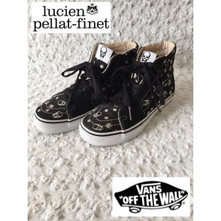 ルシアンペラフィネ(Lucien pellat-finet)のルシアンペラフィネ☆バンズ☆vans コラボハイカットスニーカー(スニーカー)