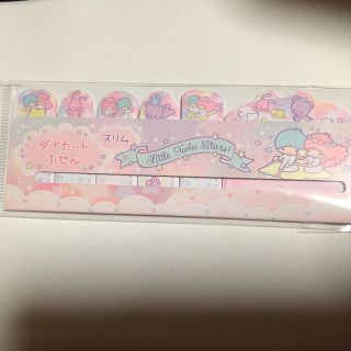 サンリオ(サンリオ)のキキララ 40th ダイカットふせん スリム(ノート/メモ帳/ふせん)