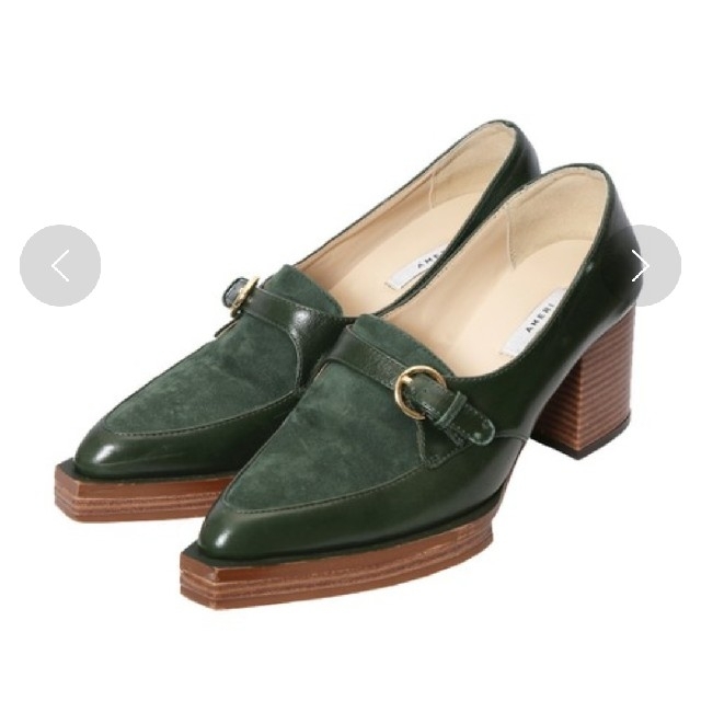 Ameri VINTAGE(アメリヴィンテージ)のSQUARE TOE LOAFER レディースの靴/シューズ(ローファー/革靴)の商品写真