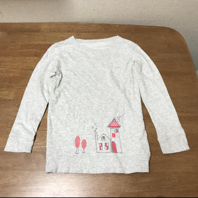 ベルメゾン(ベルメゾン)のチュニック 130 キッズ/ベビー/マタニティのキッズ服女の子用(90cm~)(Tシャツ/カットソー)の商品写真