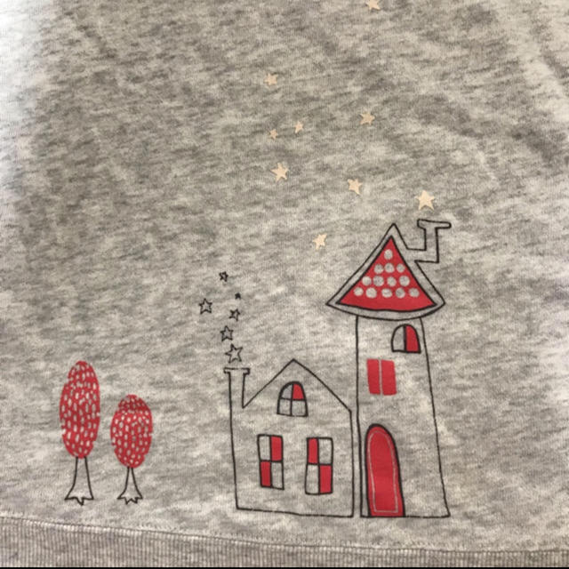 ベルメゾン(ベルメゾン)のチュニック 130 キッズ/ベビー/マタニティのキッズ服女の子用(90cm~)(Tシャツ/カットソー)の商品写真