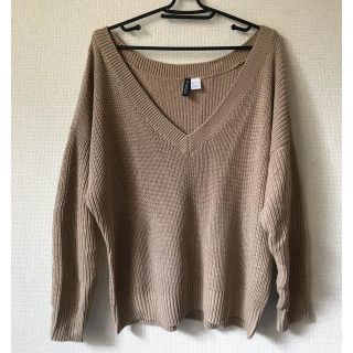 エイチアンドエム(H&M)のVネックニット H&M(ニット/セーター)