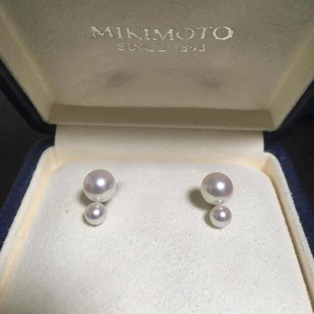 MIKIMOTO(ミキモト)の【漆羽様専用】ミキモト パールイヤリング k18 レディースのアクセサリー(イヤリング)の商品写真