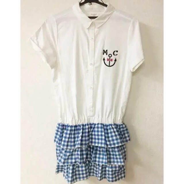 Mc Sister   シャツワンピース キッズ/ベビー/マタニティのキッズ服女の子用(90cm~)(ワンピース)の商品写真