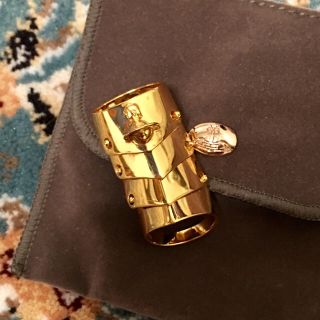 ヴィヴィアンウエストウッド(Vivienne Westwood)の新品未使用 Vivienne Westwood アーマーリング ゴールド(リング(指輪))