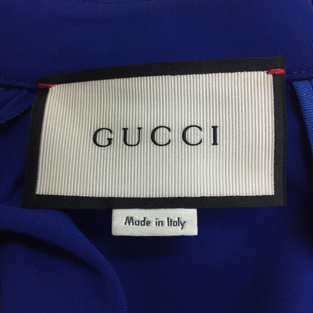 Gucci(グッチ)のグッチワンピースリボン GGボタン XS  バイマ193800円色違い レディースのワンピース(ひざ丈ワンピース)の商品写真