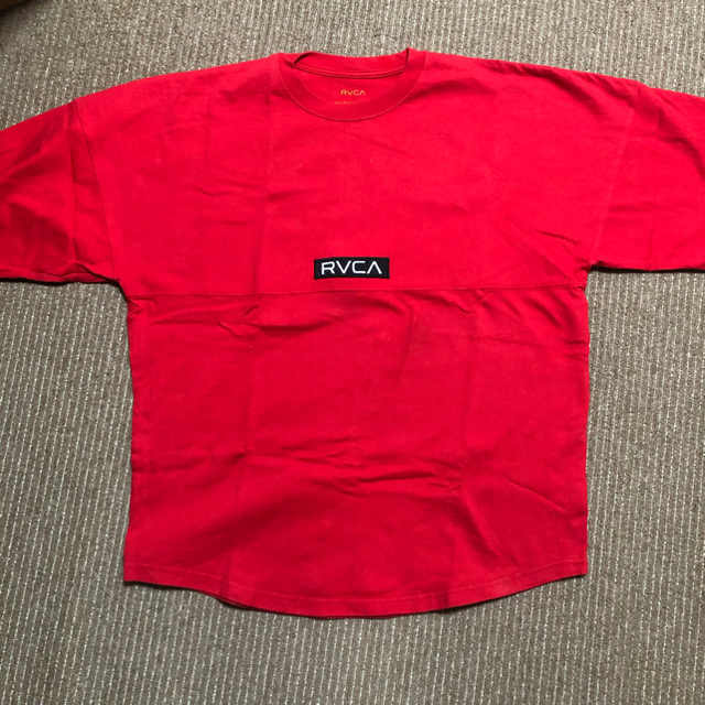 RVCA(ルーカ)の赤 rvca メンズのトップス(Tシャツ/カットソー(半袖/袖なし))の商品写真