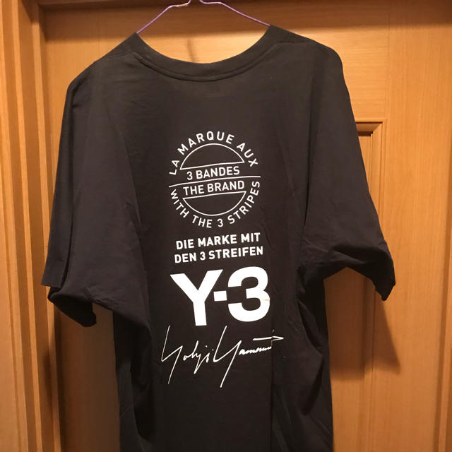 Y-3バックプリントTシャツ