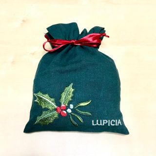 ルピシア(LUPICIA)の【LUPICIA】巾着袋  クリスマス限定デザイン 冬(ショップ袋)