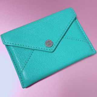 ティファニー(Tiffany & Co.)のティファニー Tiffany カードケース 名刺入れ ティファニーブルー(名刺入れ/定期入れ)