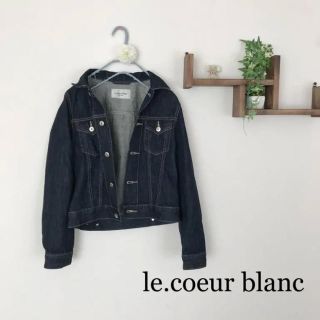 ルクールブラン(le.coeur blanc)のle.coeur blanc Gジャン(Gジャン/デニムジャケット)