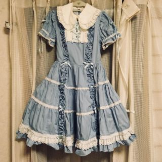 アンジェリックプリティー(Angelic Pretty)のAngelicPretty 半袖ワンピース(ロングワンピース/マキシワンピース)