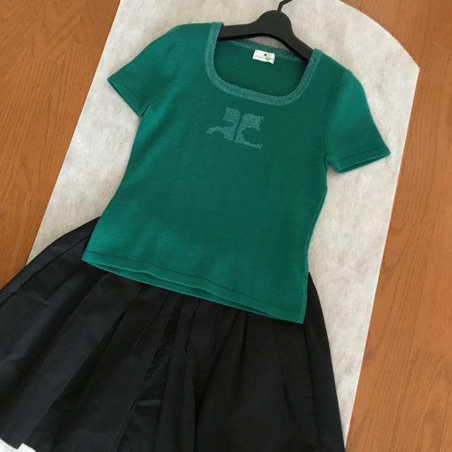 Courreges(クレージュ)のクレージュ♡半袖ニット レディースのトップス(ニット/セーター)の商品写真