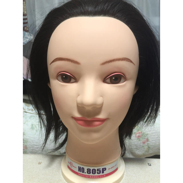 美容師実技試験用 オールウェーブ用ウィッグ No.805P ohVQLEV5iL