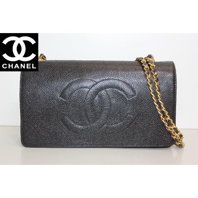 CHANEL - 専用 シャネル キャビアスキン チェーンウォレット