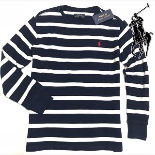 ポロラルフローレン(POLO RALPH LAUREN)のまー様 専用。    ワッフル ロンT /Nav 160(Tシャツ(長袖/七分))