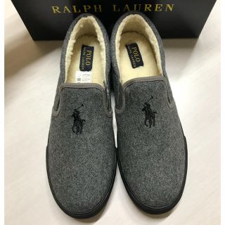 ポロラルフローレン(POLO RALPH LAUREN)のもこもこスリッポン❤︎ポロラルフローレン(スリッポン/モカシン)