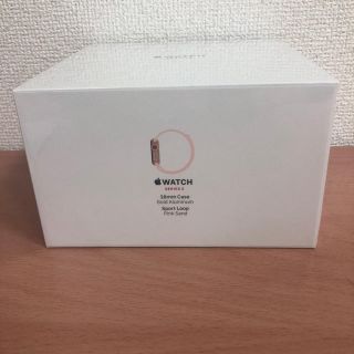 アップルウォッチ(Apple Watch)の新品Apple watch series 3 38mm GPS+Celluar(スマートフォン本体)