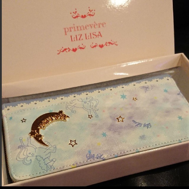 LIZ LISA(リズリサ)のL様専用☆リズリサの長財布  水色 レディースのファッション小物(財布)の商品写真