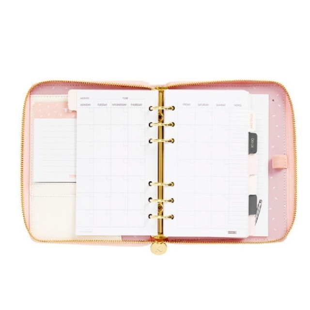 本日価格‼️(新品)kikkik kikki.k/システム手帳Mサイズの通販 by ...