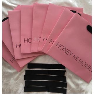 ハニーミーハニー(Honey mi Honey)のmp様専用❤️HONEY MI HONEYショッパー袋&リボン2セット❤️(その他)