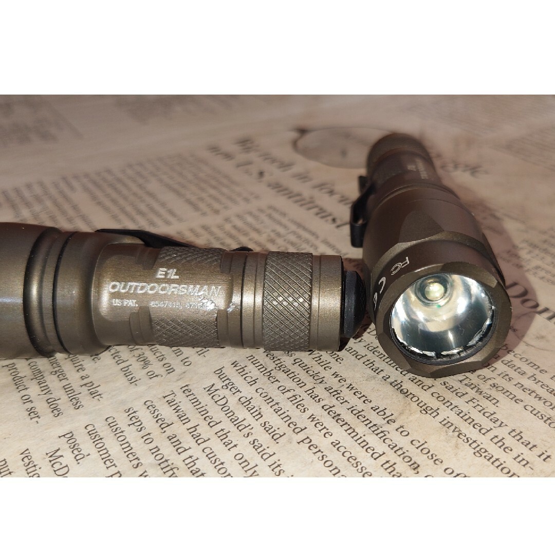 SUREFIRE本体 パーツ有ります バラ売り可 シュアファイアの通販 by