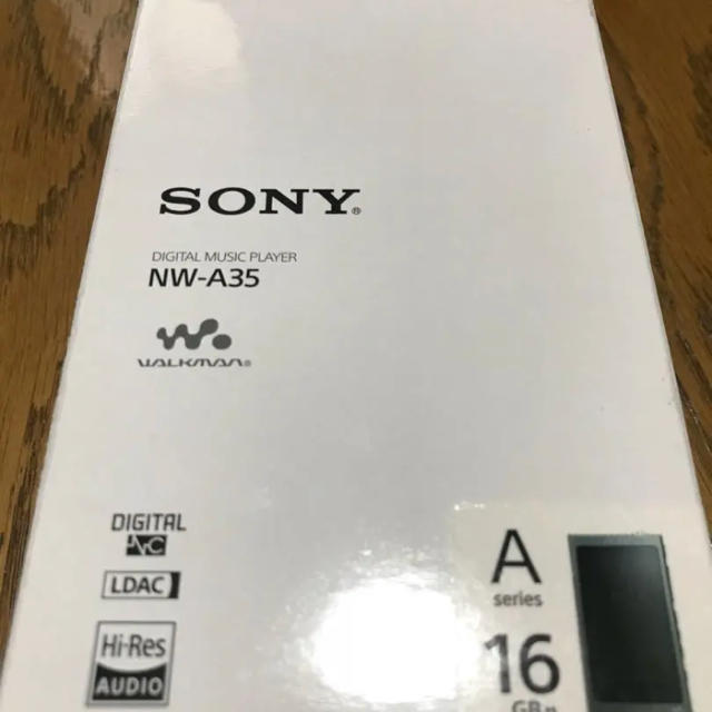 SONY ハイレゾウォークマン NW-A35