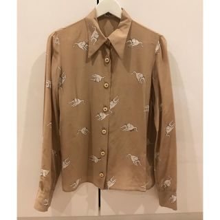 ミュウミュウ(MIU MIU)のMIU MIU♡幻のキャットブラウス(シャツ/ブラウス(長袖/七分))
