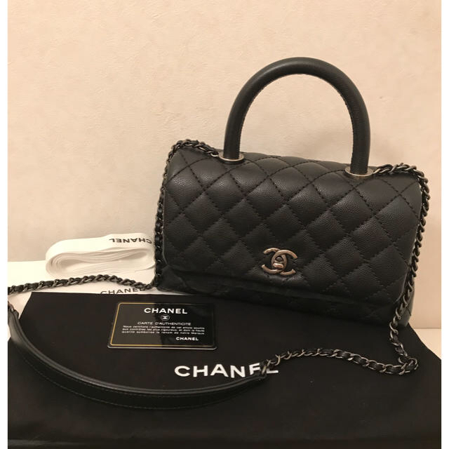 CHANEL - 専用です 美品ココハンドルブラックXS CHANEL シャネルバッグの通販 by I Like 🇺🇸｜シャネルならラクマ