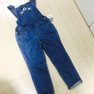 エイチアンドエム(H&M)のミッキーサロペット 新品未使用(サロペット/オーバーオール)